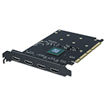 CSZX-9004HDMI内置4路4K采集卡WIN10驱动